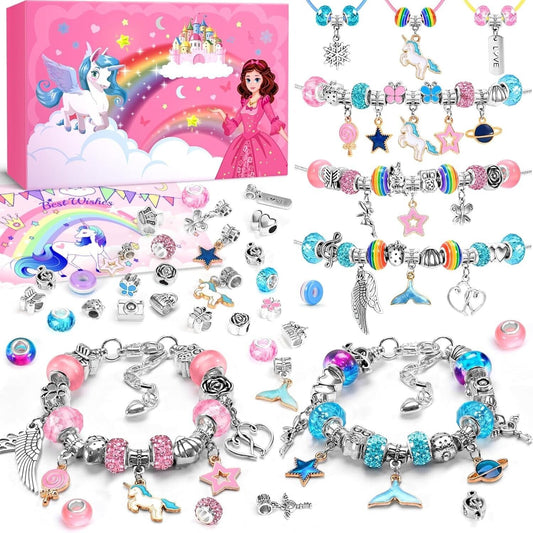 Unicorn Gifts for Girls Jewellery Bracelet Making Kit, Gifts for Teenage Girls