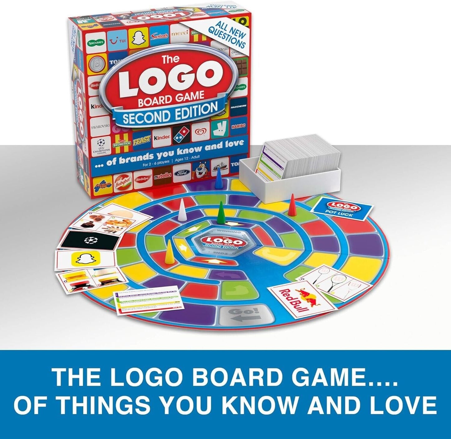 Drumond Park The LOGO Board Game Second Edition - The Family Board Game of Brand