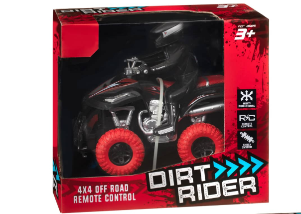 RC 4x4 Quad Bike Off Road Dirt Rider BNIB