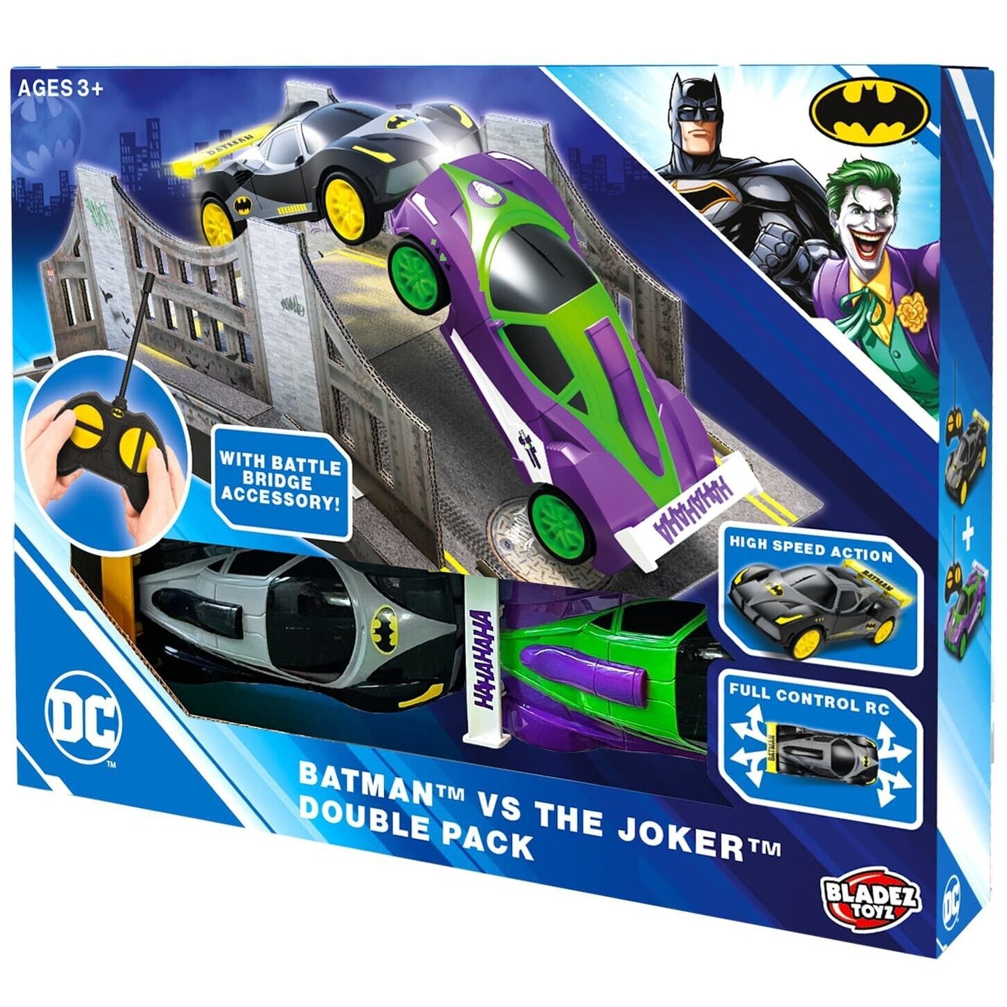 Batman VS Joker RC Cars 2pk