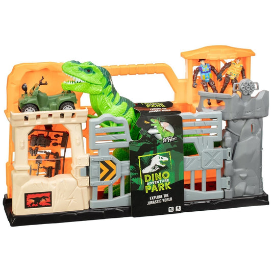 New Dino Adventure Park Playset - Roaring Fun Awaits