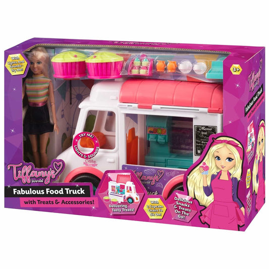 *NEW* Tiffany's World Fabulous Food Truck Playset For Kids Gift/Present/Xmas