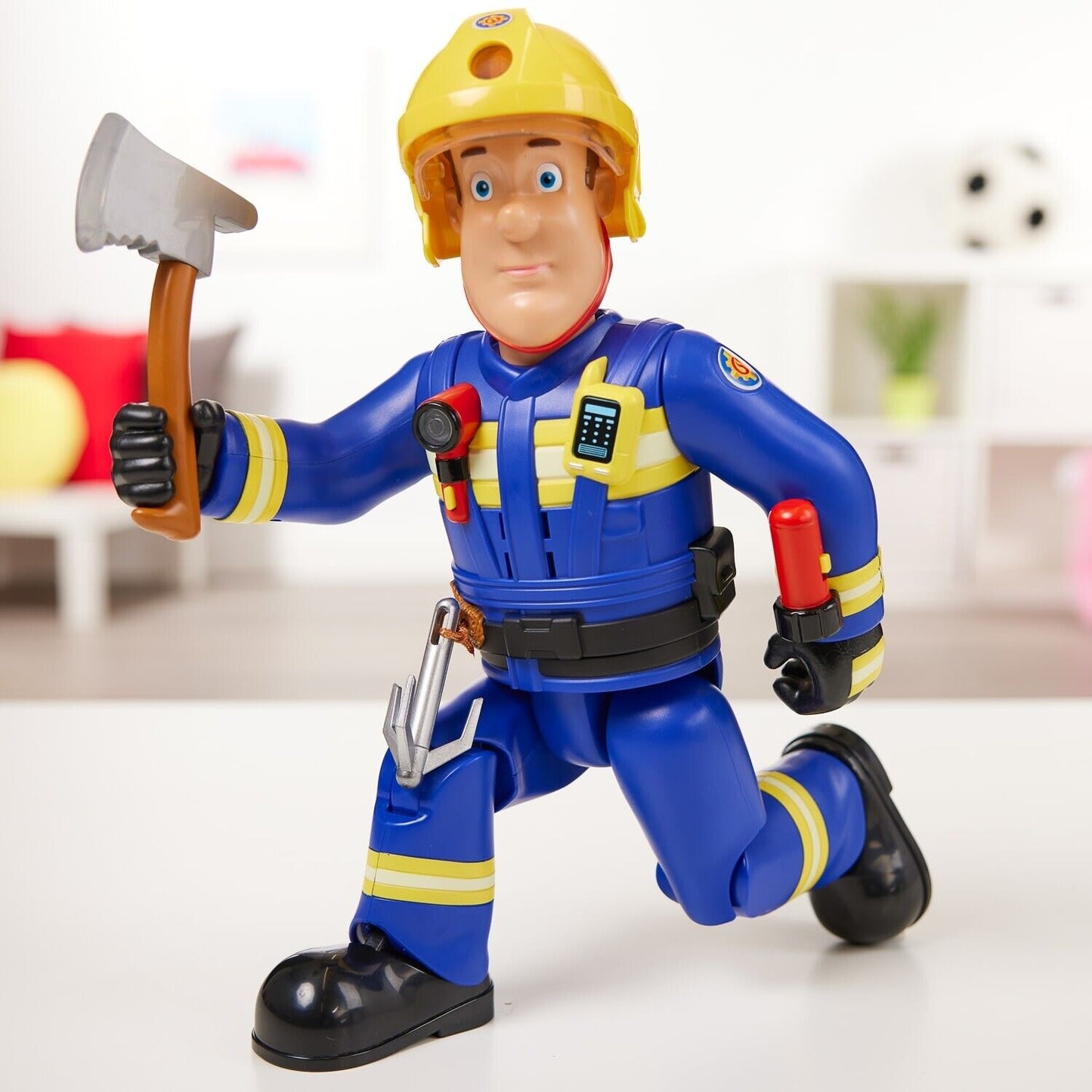 NEW Fireman Sam Ultimate Hero Electronic 12" Action Figure With Sound 07914  3y+