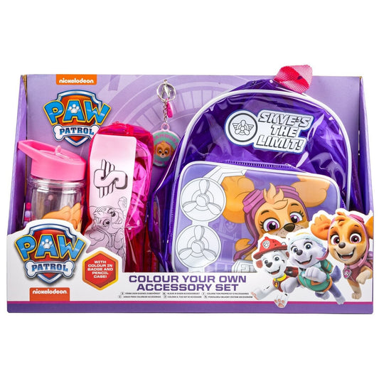 Paw Patrol Colour Your Own Accessory Set - Skye