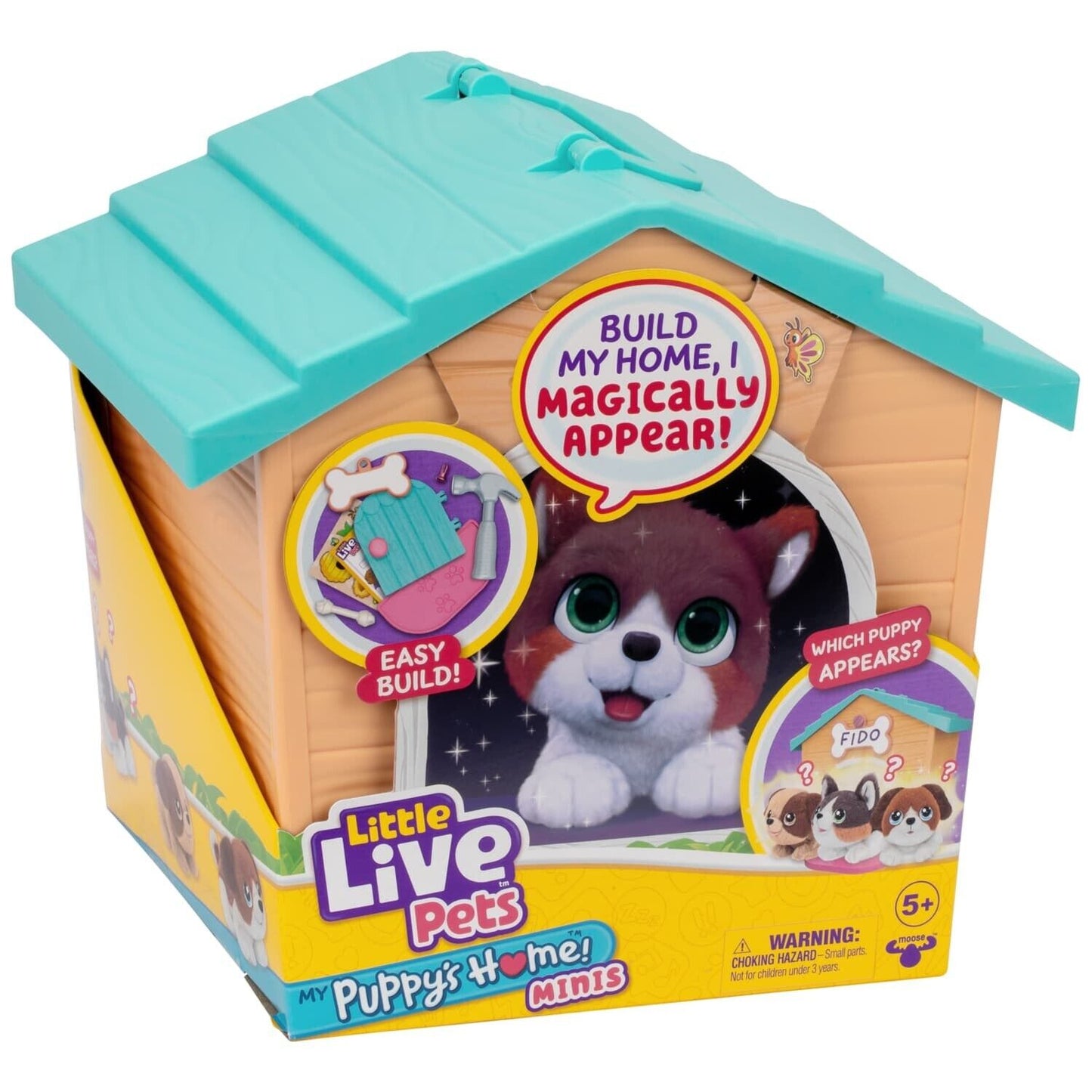 Little Live Pets - My Puppy's Home Minis: Pink House Assortment