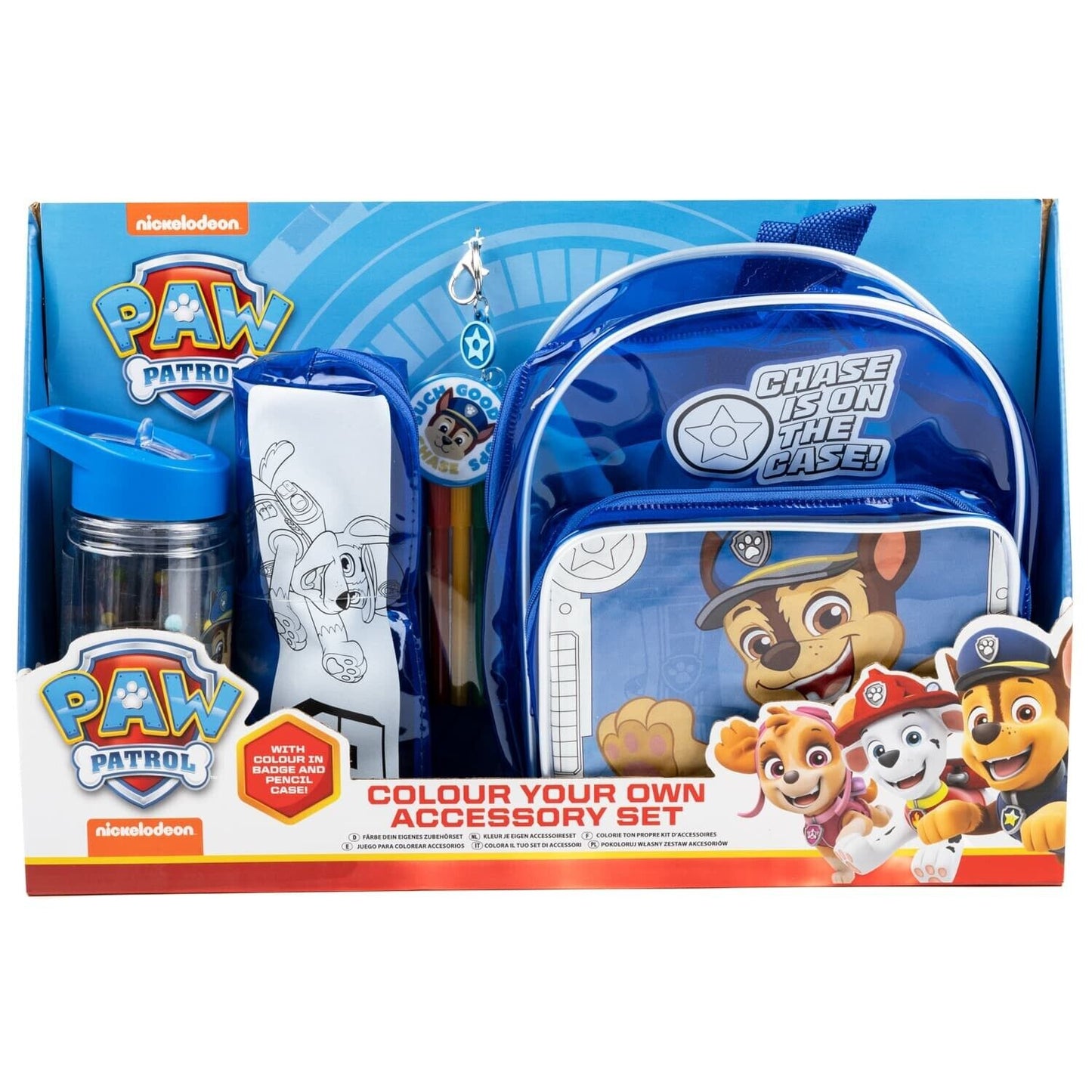 Paw Patrol Colour Your Own Accessory Set - Chase