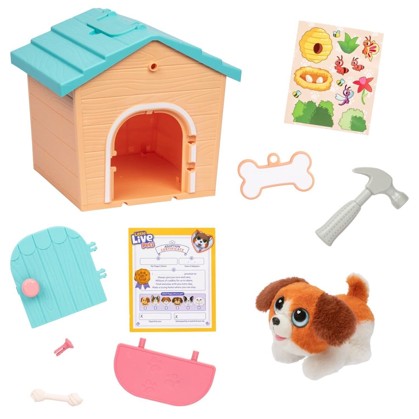 Little Live Pets - My Puppy's Home Minis: Pink House Assortment