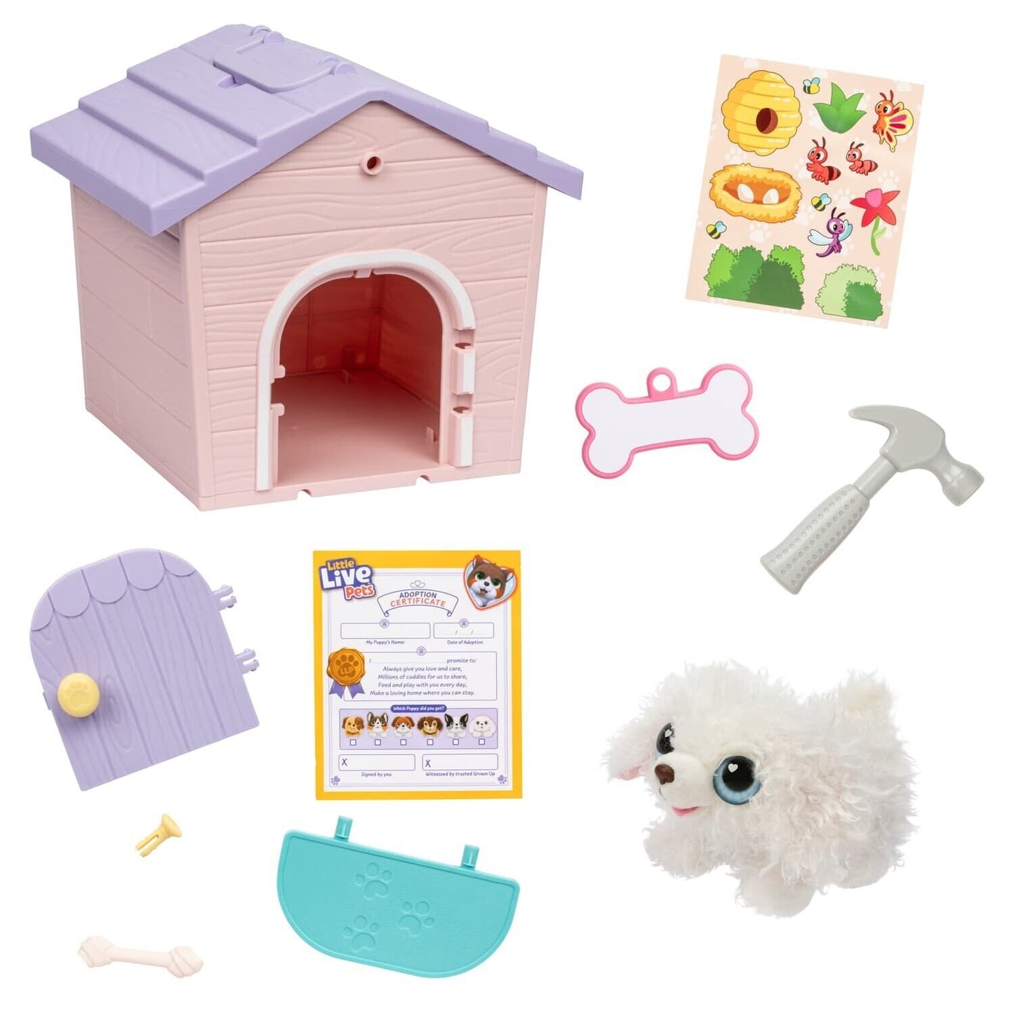 Little Live Pets - My Puppy's Home Minis: Pink House Assortment