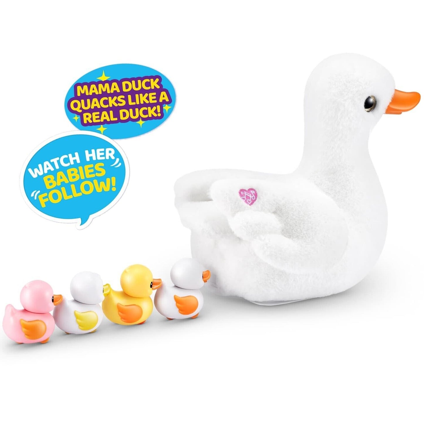 Pets Alive Mama Duck Baby Surprise Reveal Electronic Pet Toy