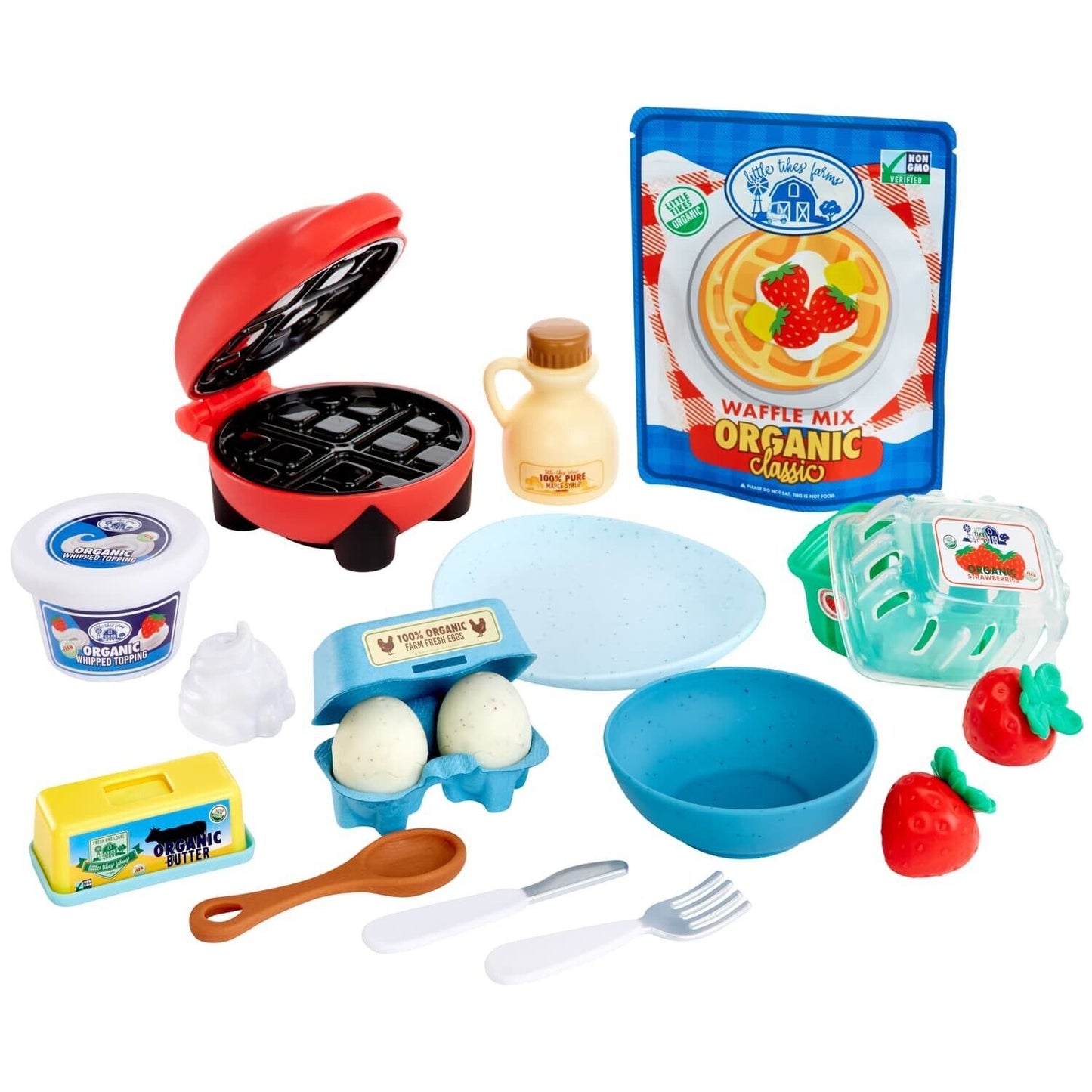 Little Tikes Creative Chefs Waffle Kit - With Special Make-It Mix Play Sand