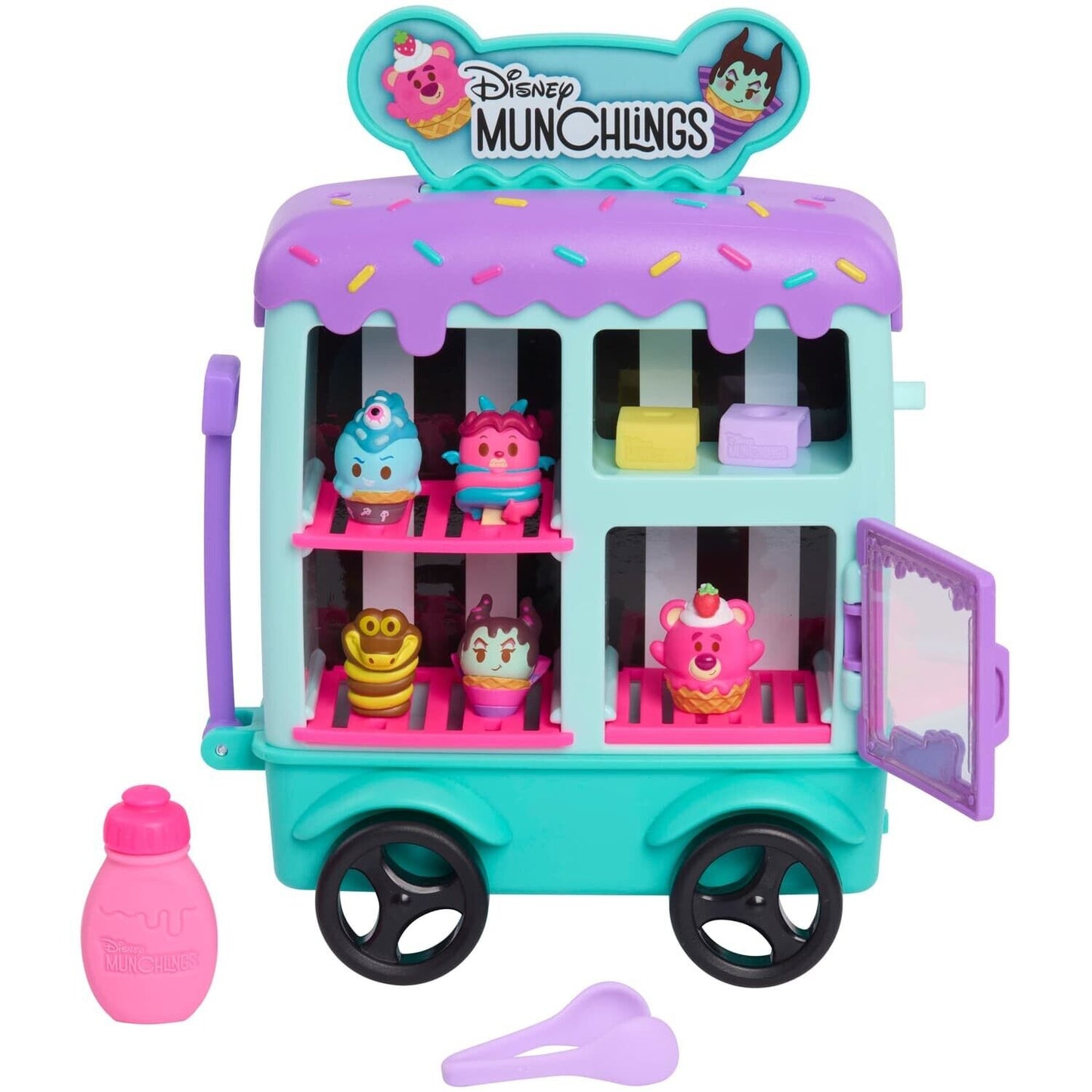 Disney Munchlings Ice Cream Cart Playset - Brand New