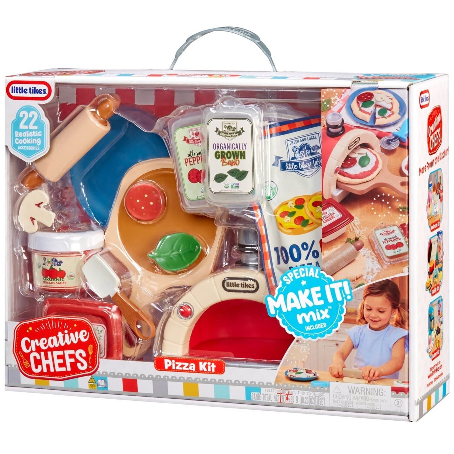 Little Tikes Creative Chefs Pizza Kit For Kids and Gifts/Present/XMas