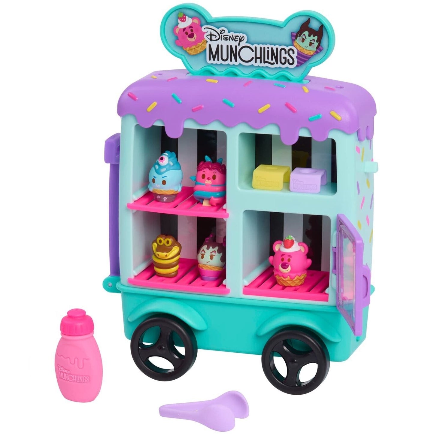 Disney Munchlings Ice Cream Cart Playset - Brand New