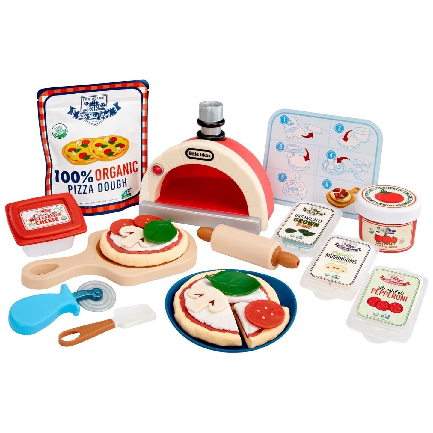 Little Tikes Creative Chefs Pizza Kit For Kids and Gifts/Present/XMas