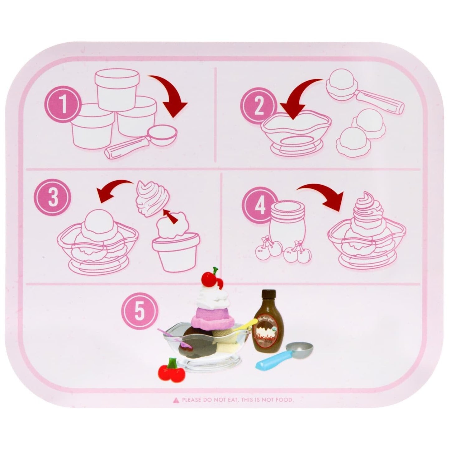 Little Tikes Creative Chefs Ice Cream Kit - With Special Make-It! Mix Play Sand,