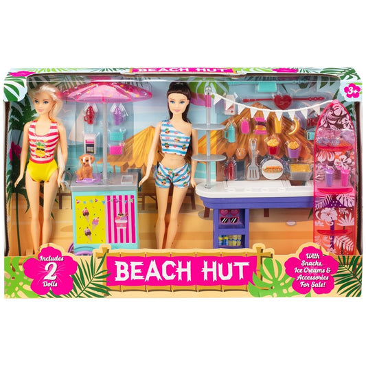 Beach Hut Dolls Playset Barbie Beach Day Playset Gift For Xmas Birthday For Kids