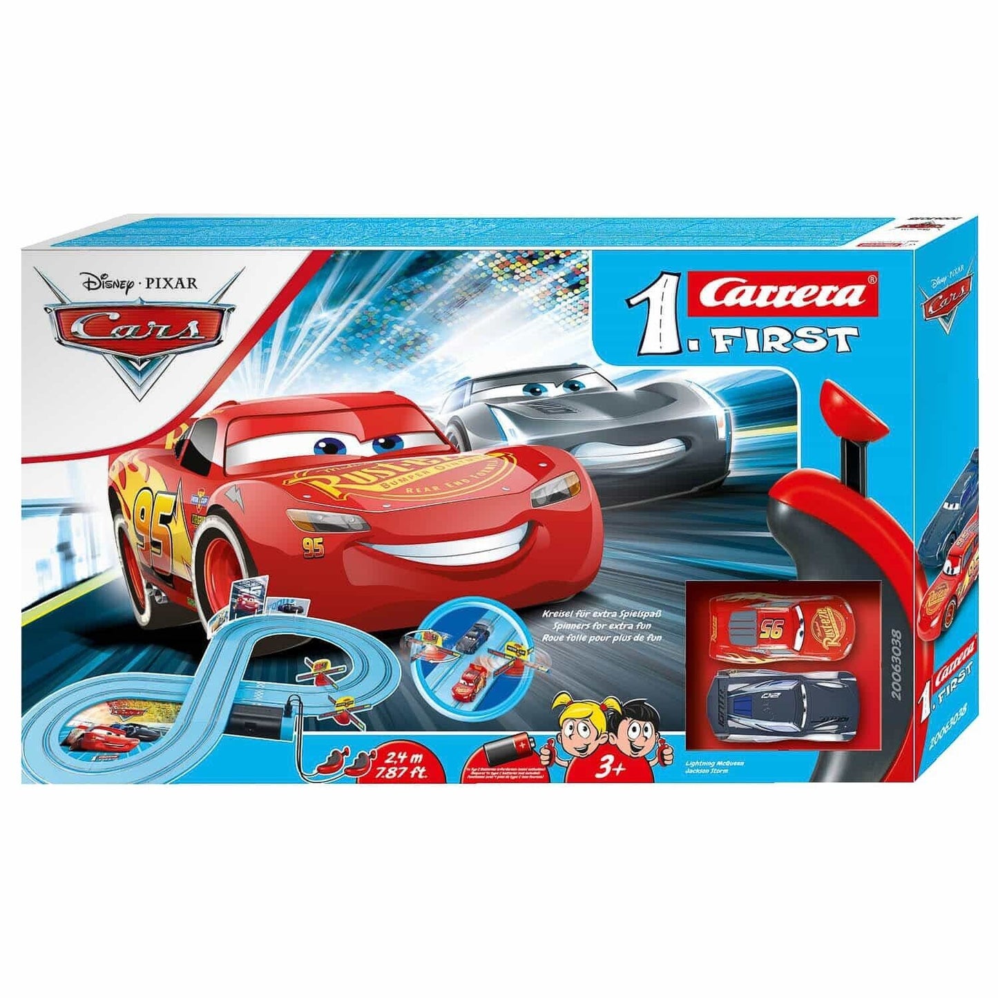 Disney Pixar  Racing System Track Cars, Most Famous Carrera Slot Racing: 1:50