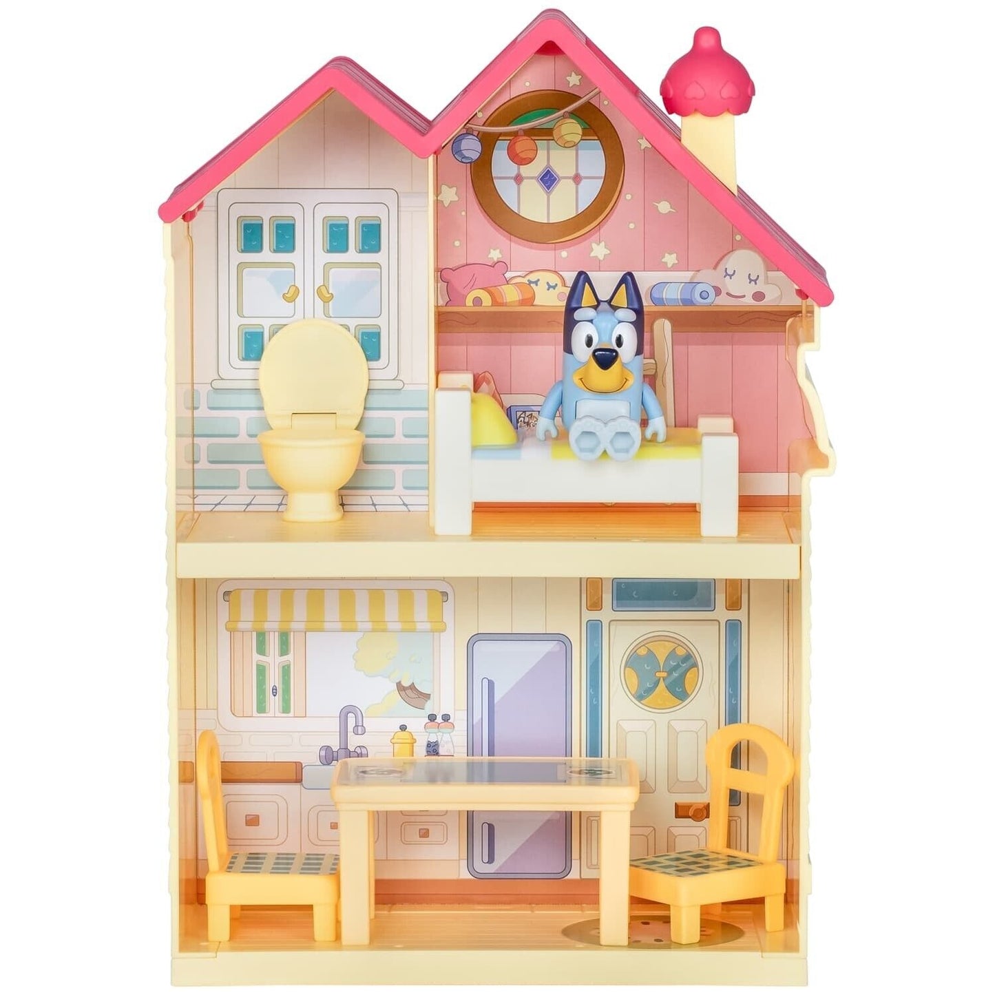 Bluey Mini Home Playset Compact House Playset With Carry Handle Three Different