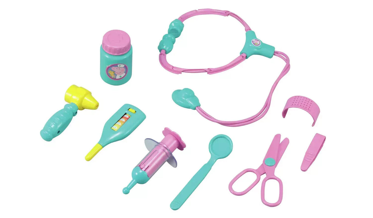 Peppa Pig Toy Doctor Set - Pretend Play Medical Kit for Children *