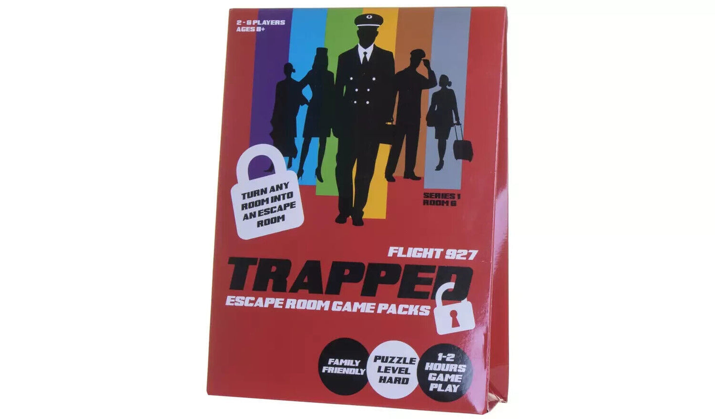 Trapped: Flight 927 - Escape Room Game Pack