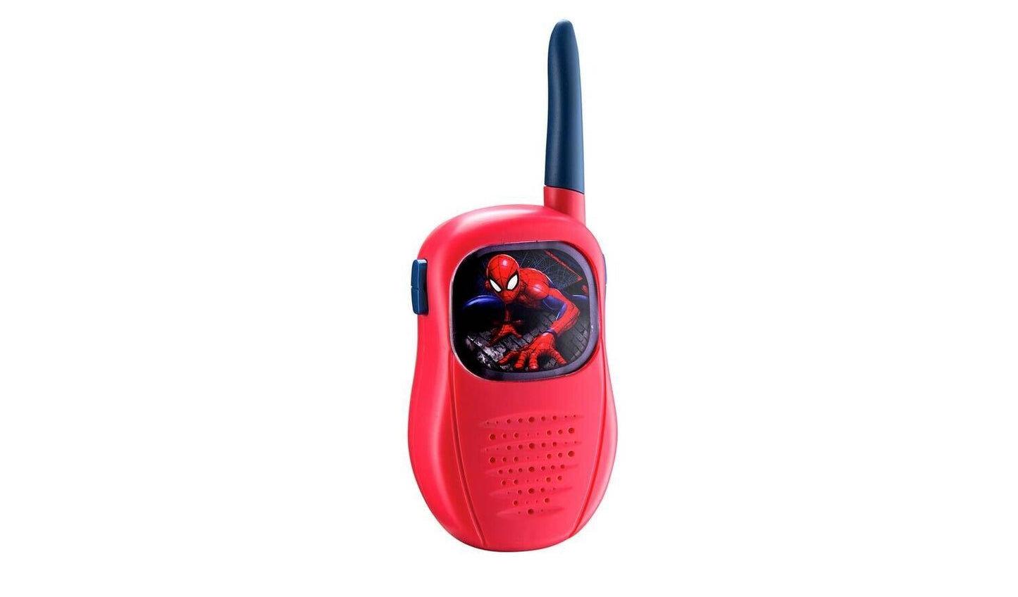 Marvel Spider-Man Children Kids 150 Foot Range Walkie Talkies Red