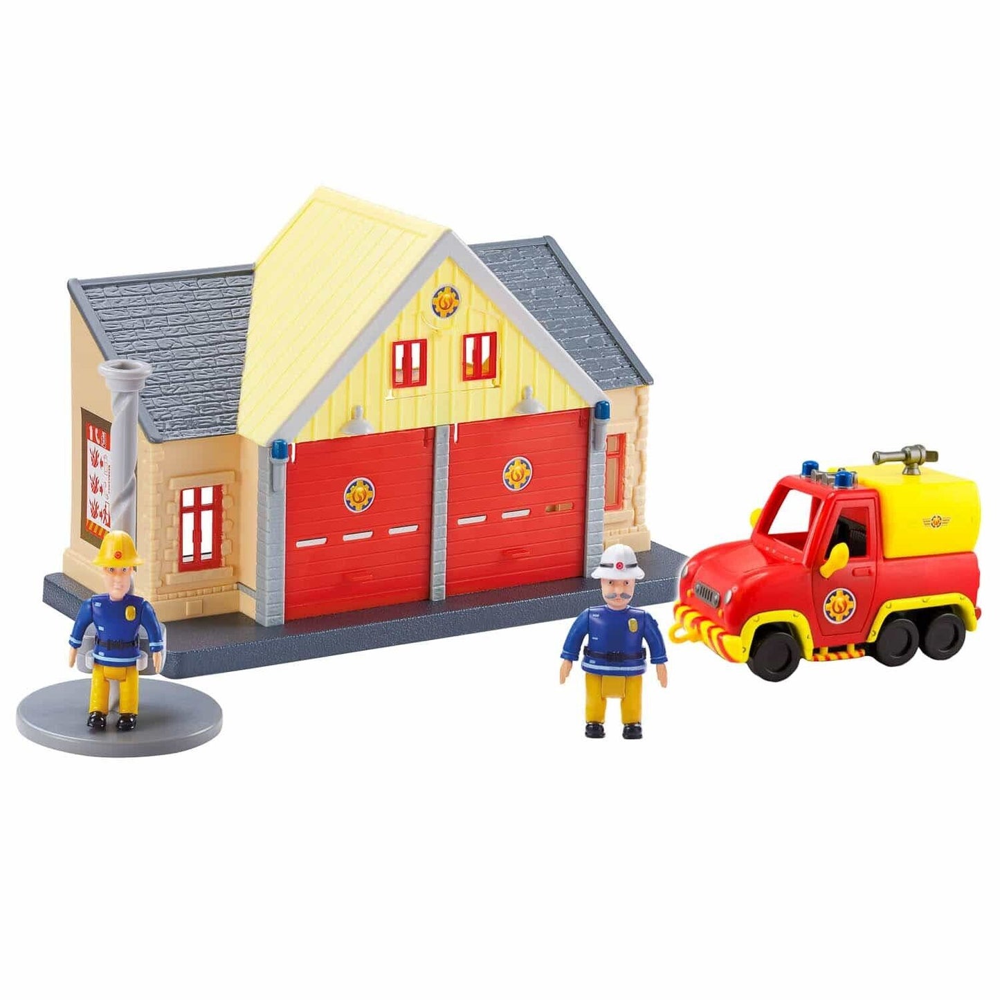 Fireman Sam Rescue Station Toys & Playsets - Training Tower/Vehicles/Figures