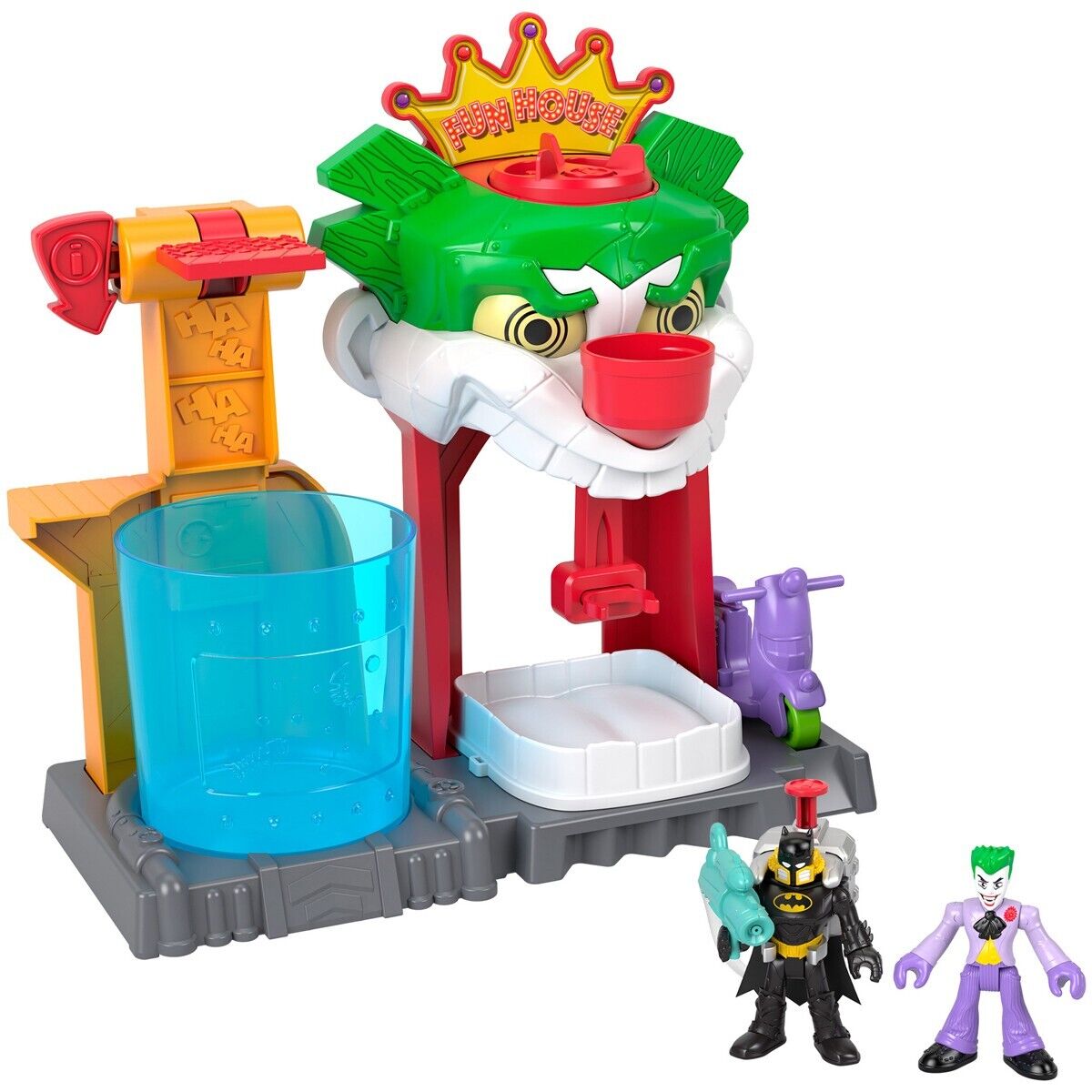 Imaginext DC Super Friends: Colour Changers The Joker Funhouse Kids Gift