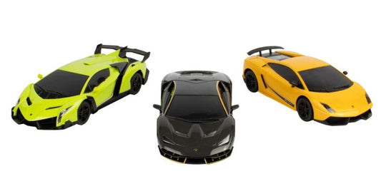 3pk Lamborghini Toy Car Sports Car Scale 1:24 Xmas Birthday Gifts For Kids