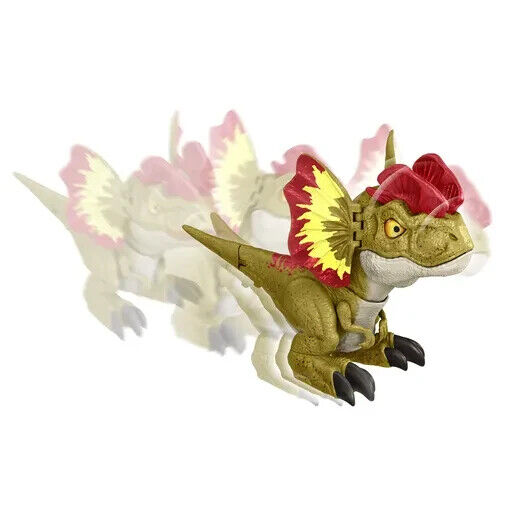 Jurassic World Uncaged Rowdy Roars - Dilophosaurus Dinosaur Figure