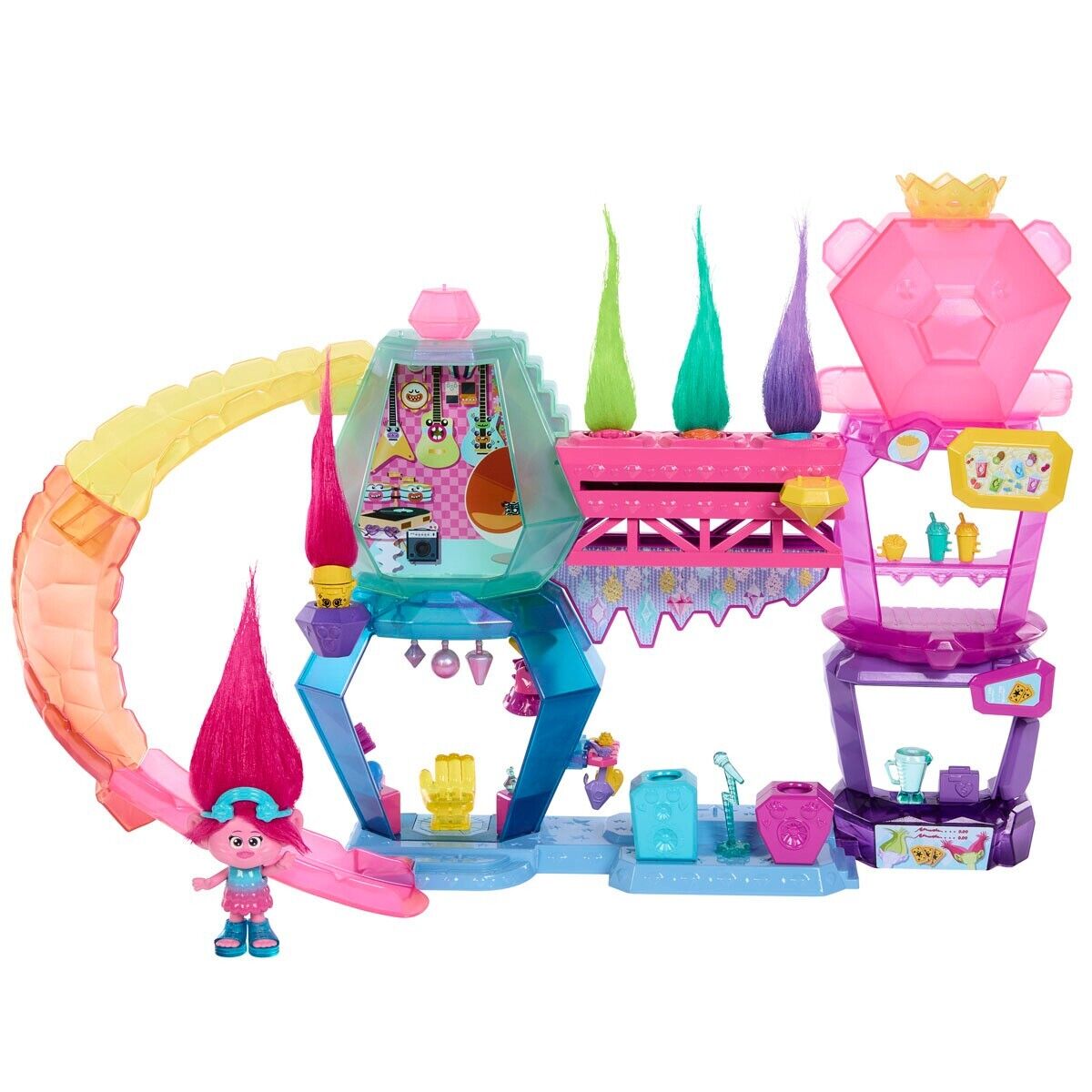 DreamWorks Trolls Band Together - Mount Rageous Doll Playset