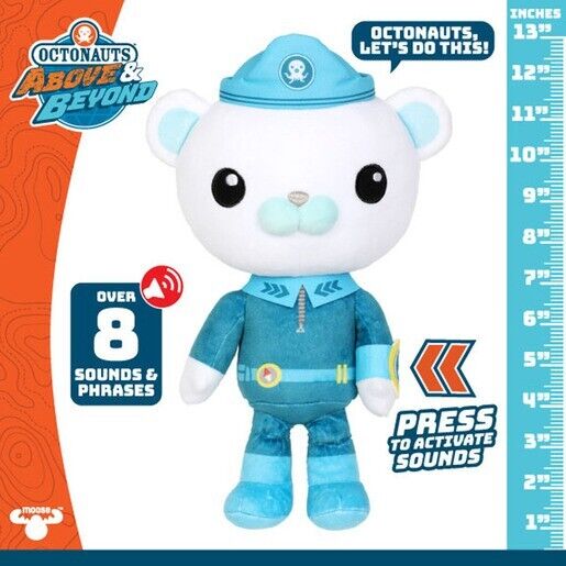 Octonauts Above & Beyond Plush Captain Barnacles Plush Toy/Soft Toy