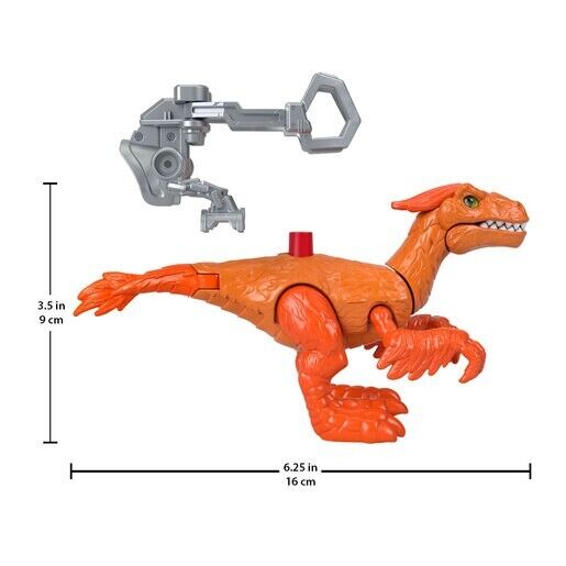 Jurassic World Dominion Pyroraptor Dinosaur Toy Fisher-Price Imaginext GVV94 New