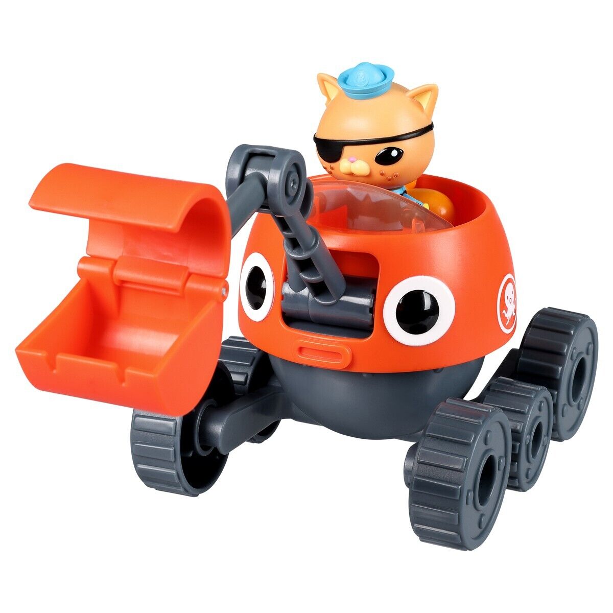 Octonauts Above & Beyond Terra Gup 3 And Kwazii Deluxe Toy Vehicle & Figure Set