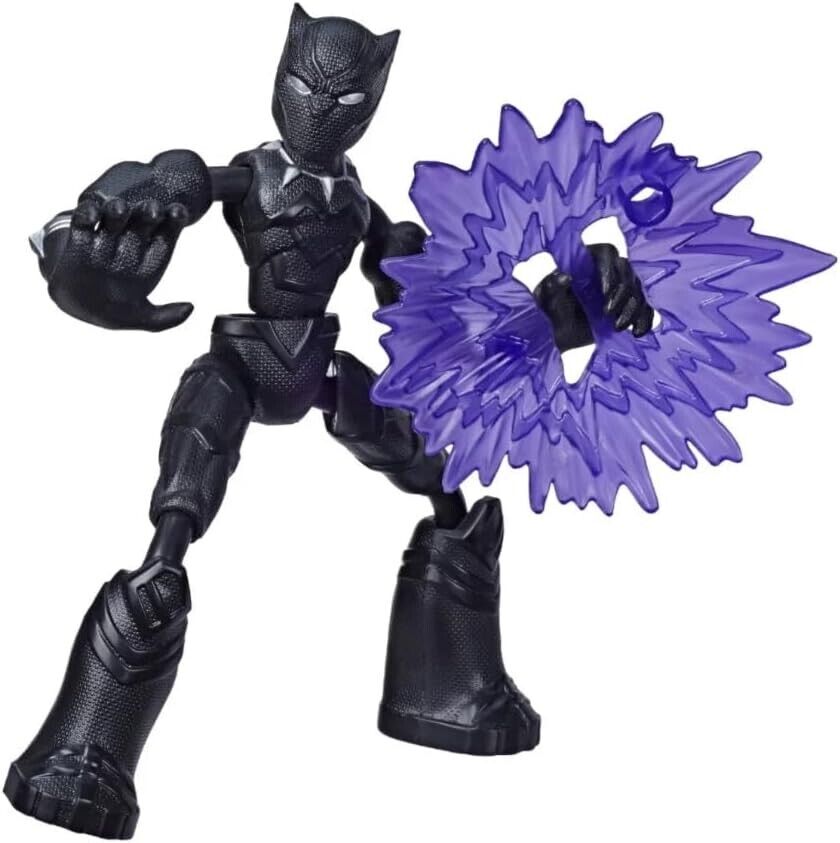 Marvel Avengers Black Panther Bend And Flex Action Figure Toy