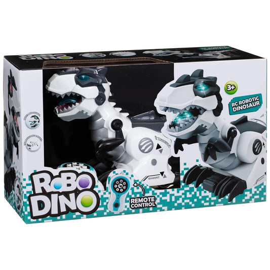 NEW REMOTE CONTROL ROBO DINO STOMP AROUND THE HOUSE WITH LIGHT &SOUND XMASS GIFT