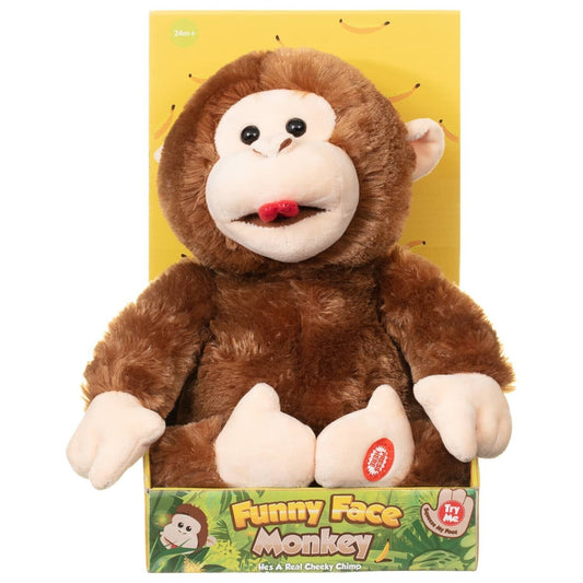 Funny Face Giggling Monkey Giggle And Pull Funny Faces Ideal Gift For Kids