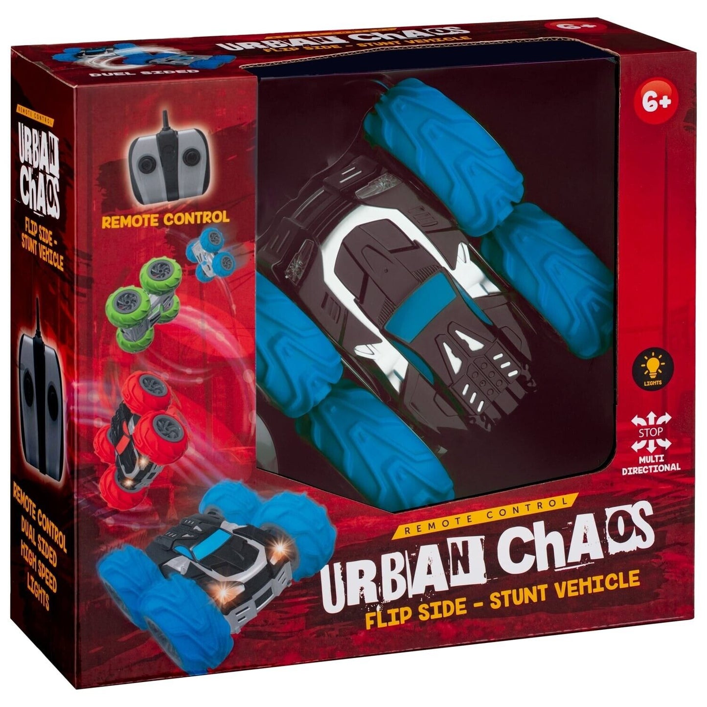 RC Urban Chaos Stunt Car - Blue