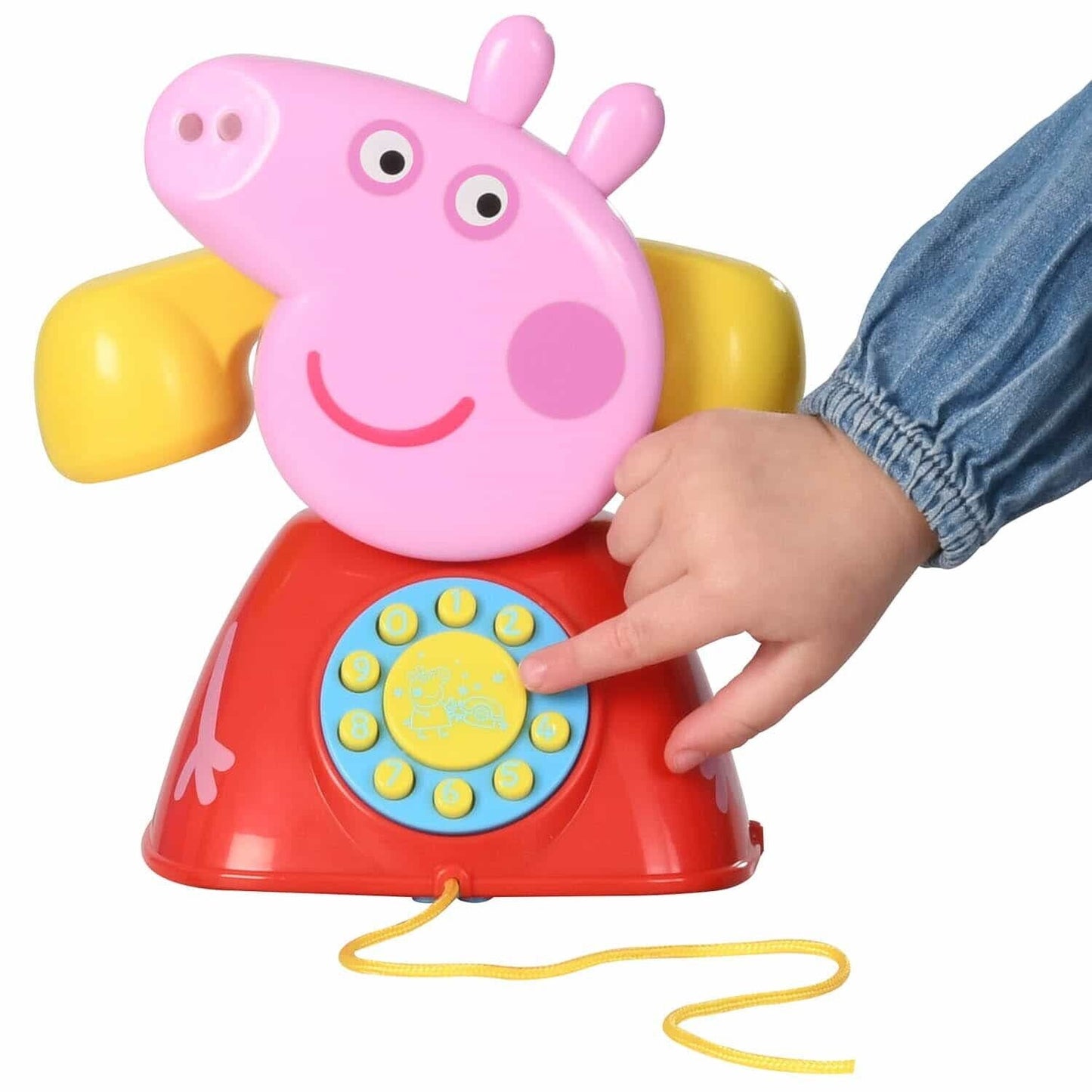 Peppa Pig Pull Along Musical Phone Childrens Telephone