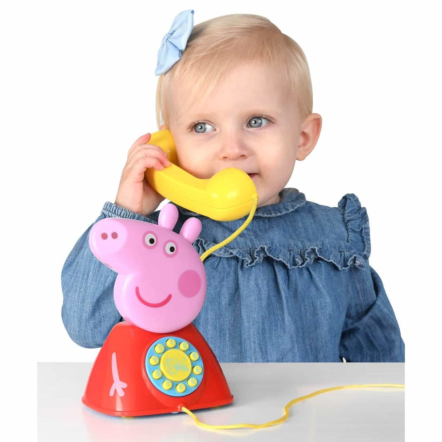 Peppa Pig Pull Along Musical Phone Childrens Telephone