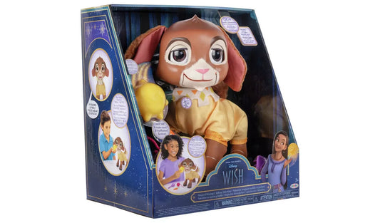 Disney Wish Valentino Magical Moving & Talking Doll +Light Up Star Brand New