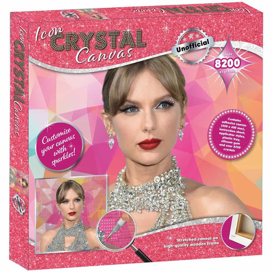 New Crystal Canvas Taylor Swift Icon Crystal Canvas Sparkling Room Wall Decor