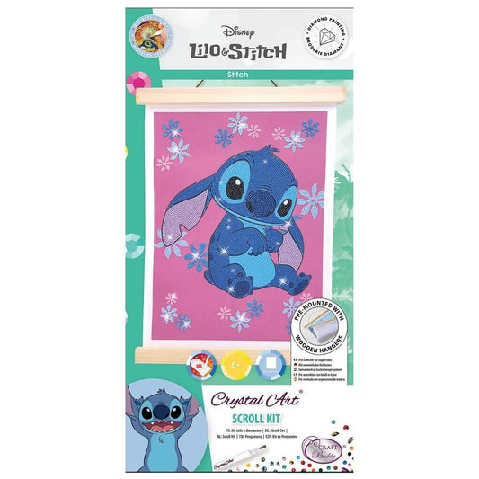 Crystal Art Hanging Scroll Disney Stitch - Stitch