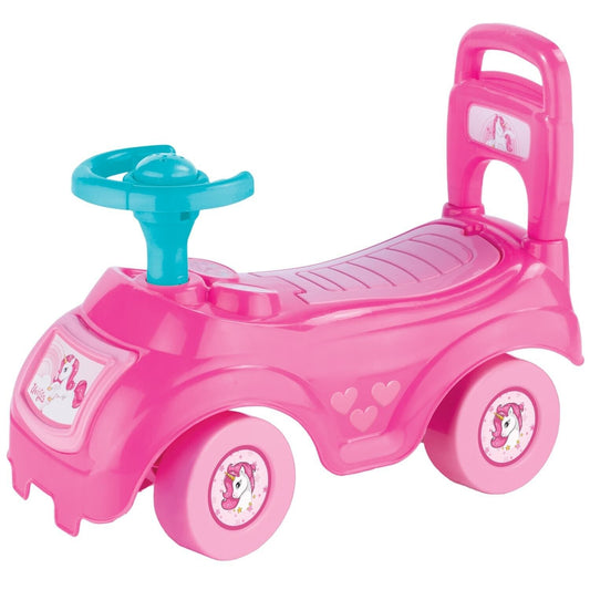 UNICORN Kids Ride On 'Sit n Ride' Girls Infant Stroller Push Along Walker