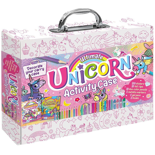 Ultimate Unicorn Activity Case Colour and Carry Activity Kit Girls Activities