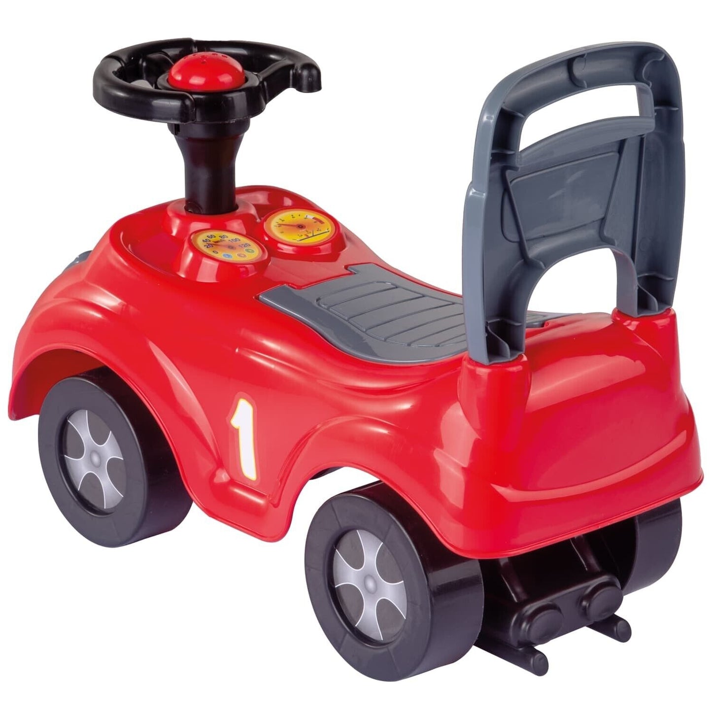 Sit N Ride Push Fire Truck Indoor Outdoor Gift For Xmas Birthday For Kids Age 2+