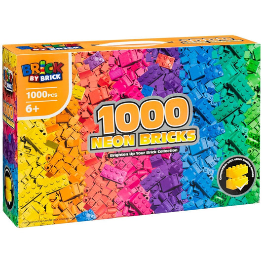 Brick By Brick 1000 Bricks - Neon