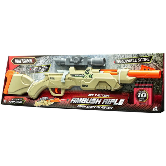 Huntsman Ambush Rifle With Scope & Ambush Rifle Bundle Gift For Xmas Birthday