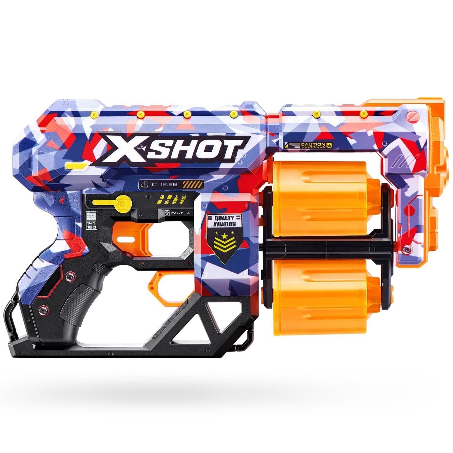 Zuru X-Shot Skins Dread Foam Dart Blaster Toy Gun With 12 Darts - New In Box