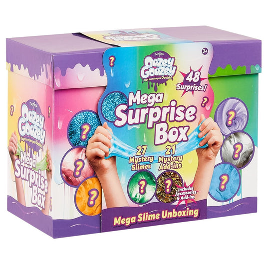 Ooze Gooze Slime Mega Surprise Box Creative Slime 48 Surprises To Make Your Own!