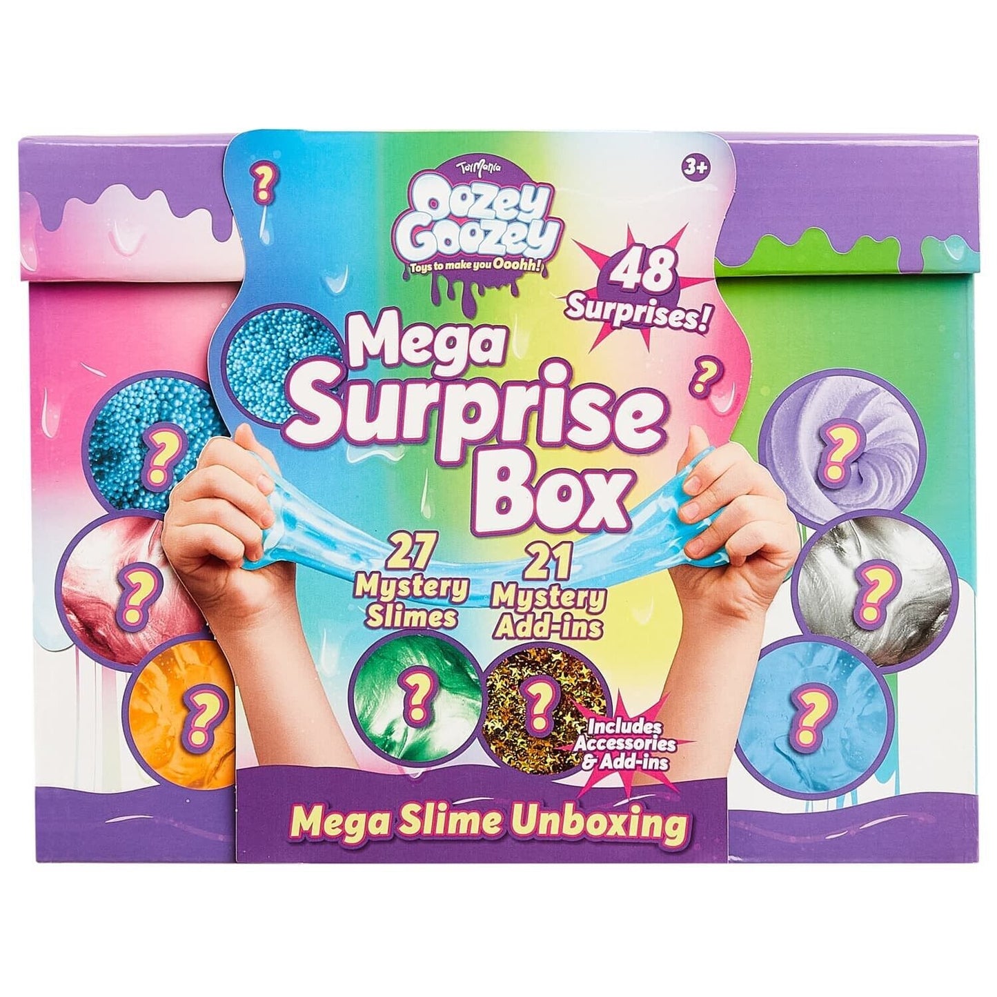 Ooze Gooze Slime Mega Surprise Box Creative Slime 48 Surprises To Make Your Own!